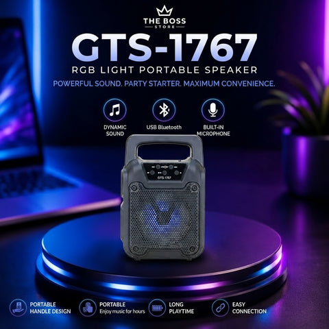 WIRELESS SPEAKER GTS-1767